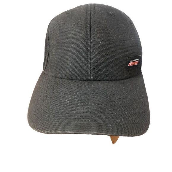 Dickies Canvas Twill Black Truckers Hat / Cap - Picture 1 of 5